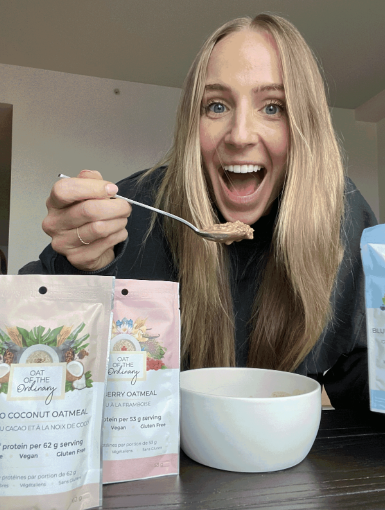 Lindsey Simcik, Almost 30, tries Oat of the Ordinary.
